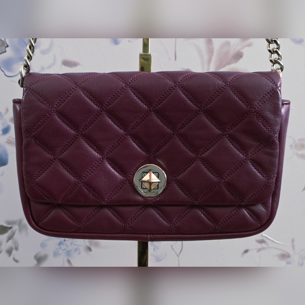 Kate ♠︎ Spade Natalia Flap Turnlock Quilted Crossbody